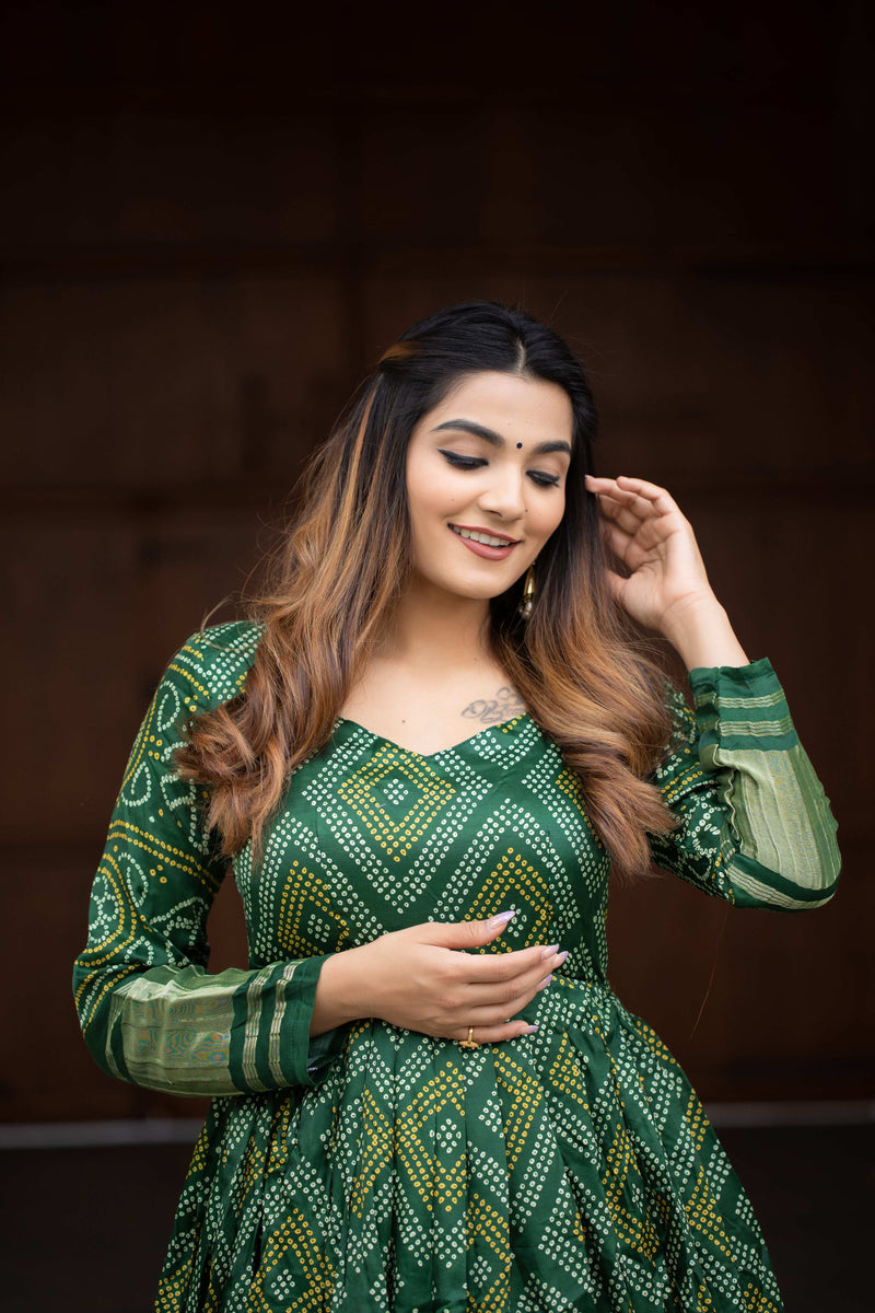 WomenLine Regal Charm Gown with Elegant Flared Design