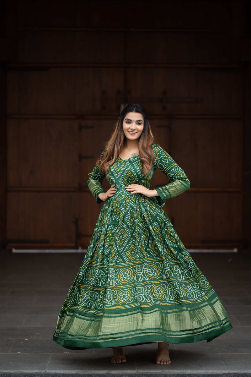 WomenLine Regal Charm Gown with Elegant Flared Design
