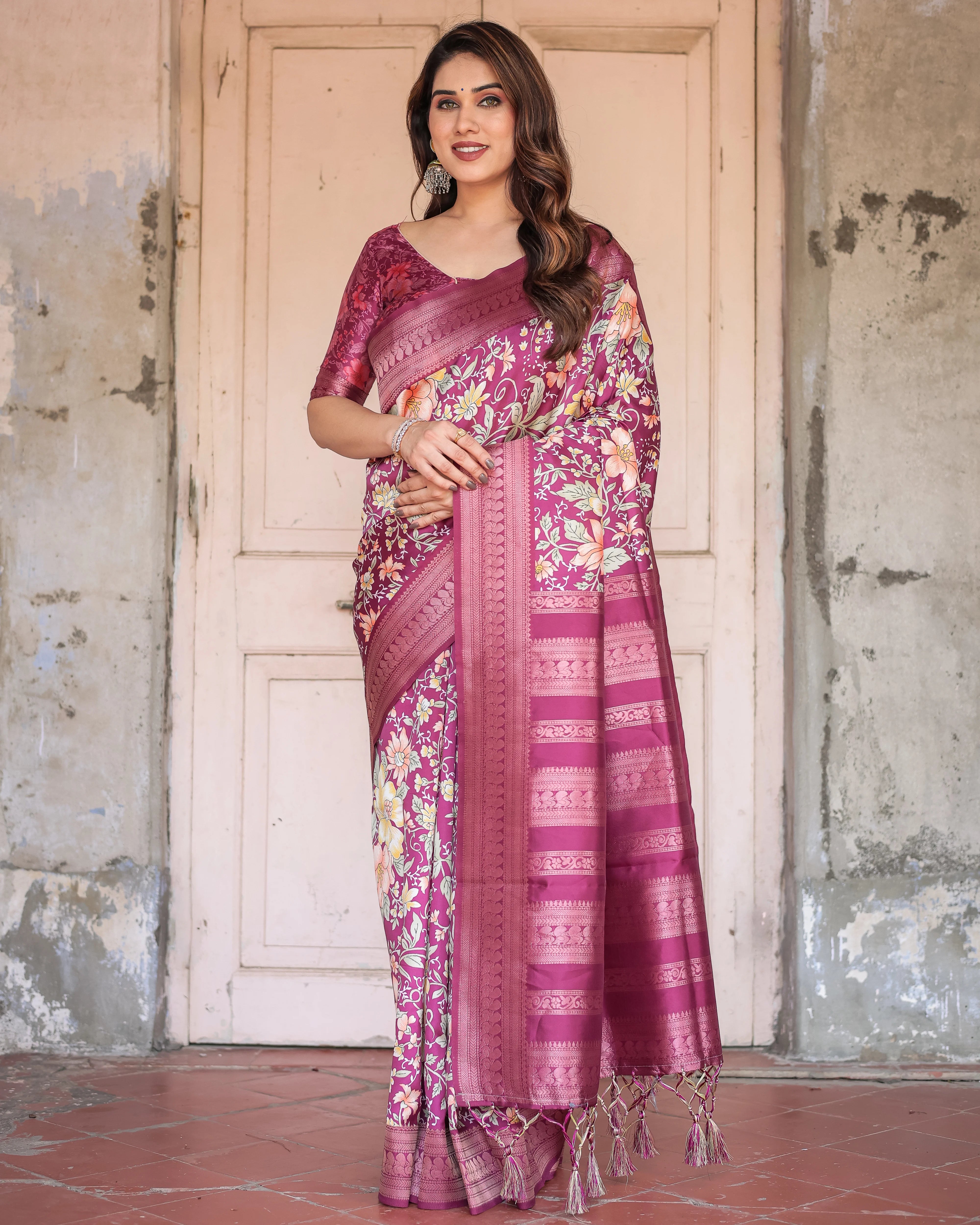 Womenline Stunning Blend of Tradition & Elegance Saree