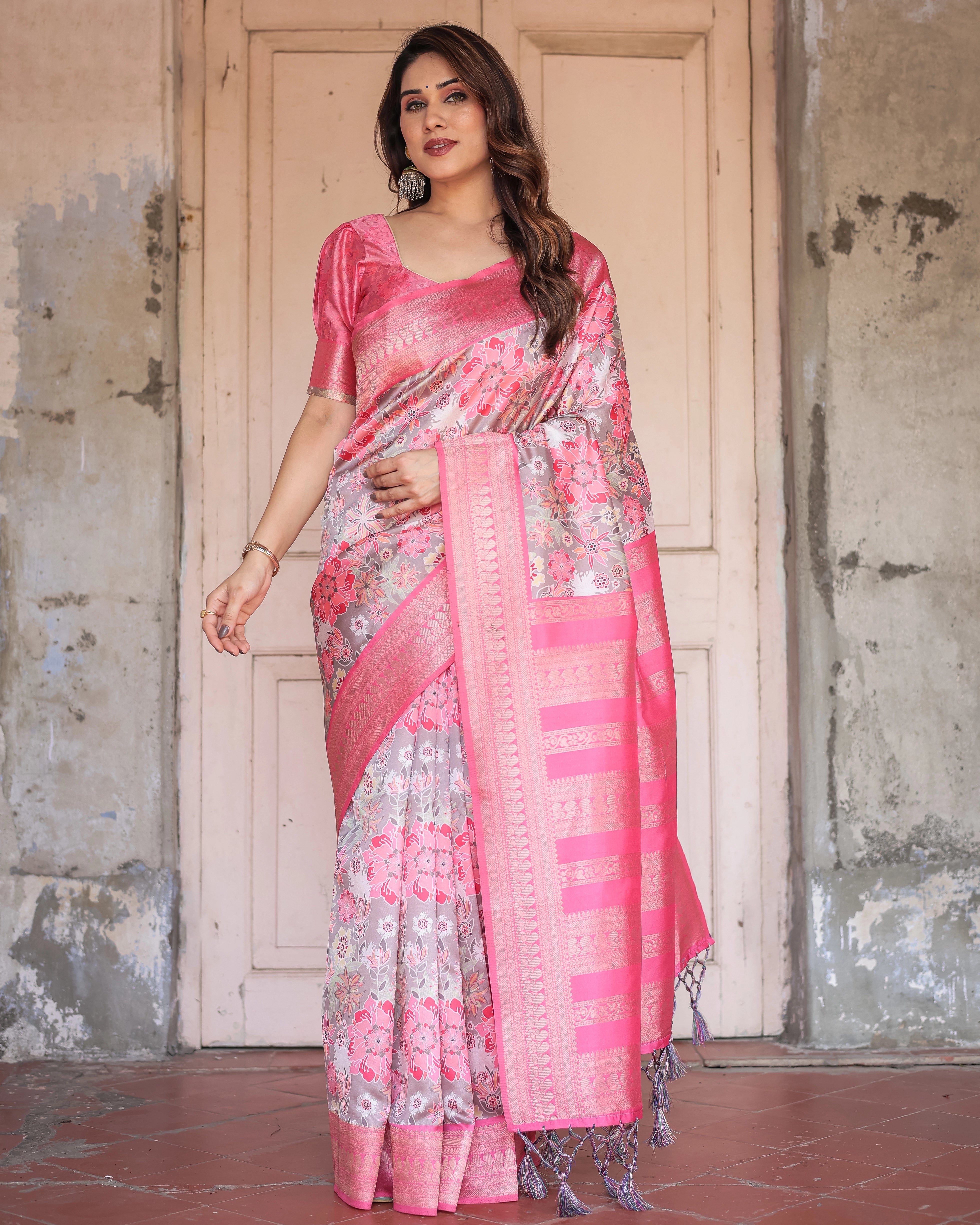 Womenline Elegance in Every Drape Banrasi Saree