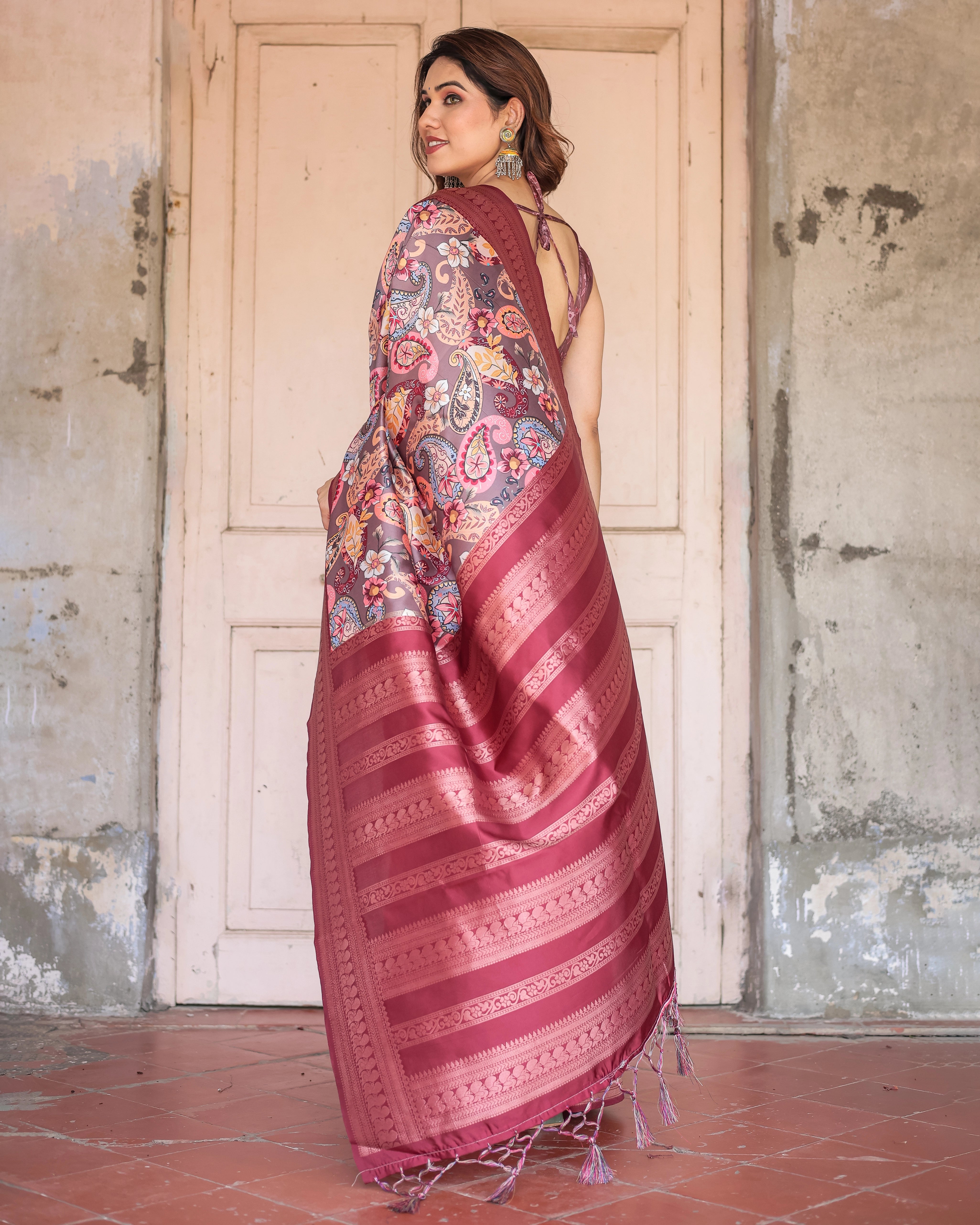 Womenline Elegance in Every Drape Banarasi Saree