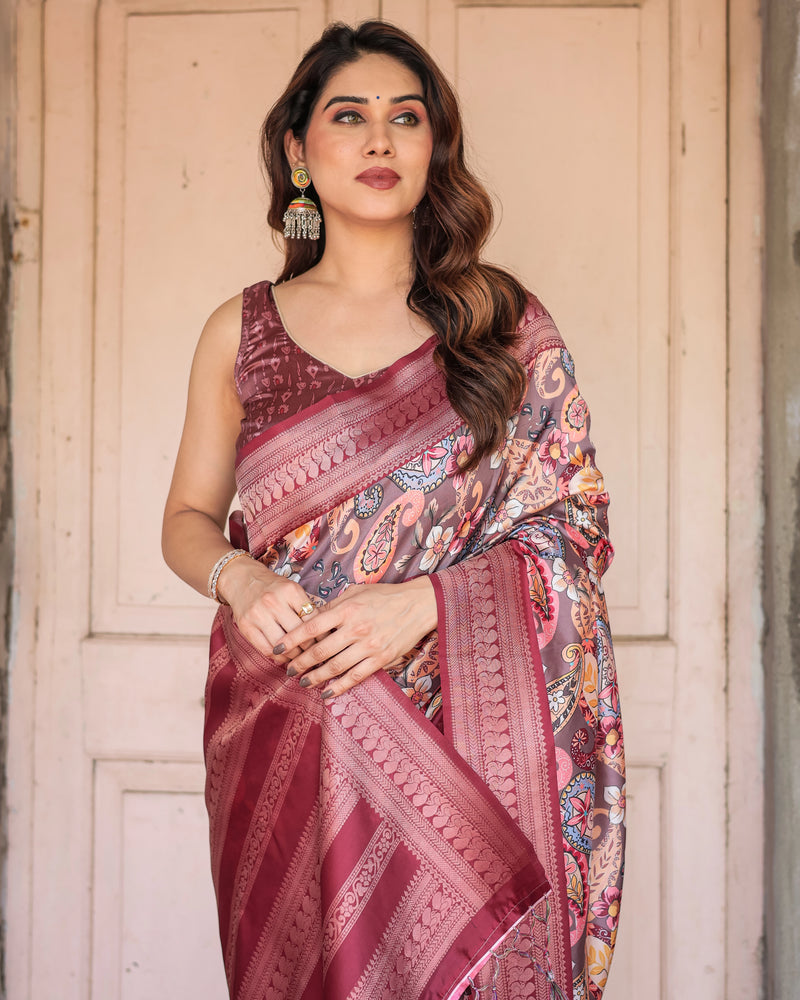 Womenline Elegance in Every Drape Banarasi Saree