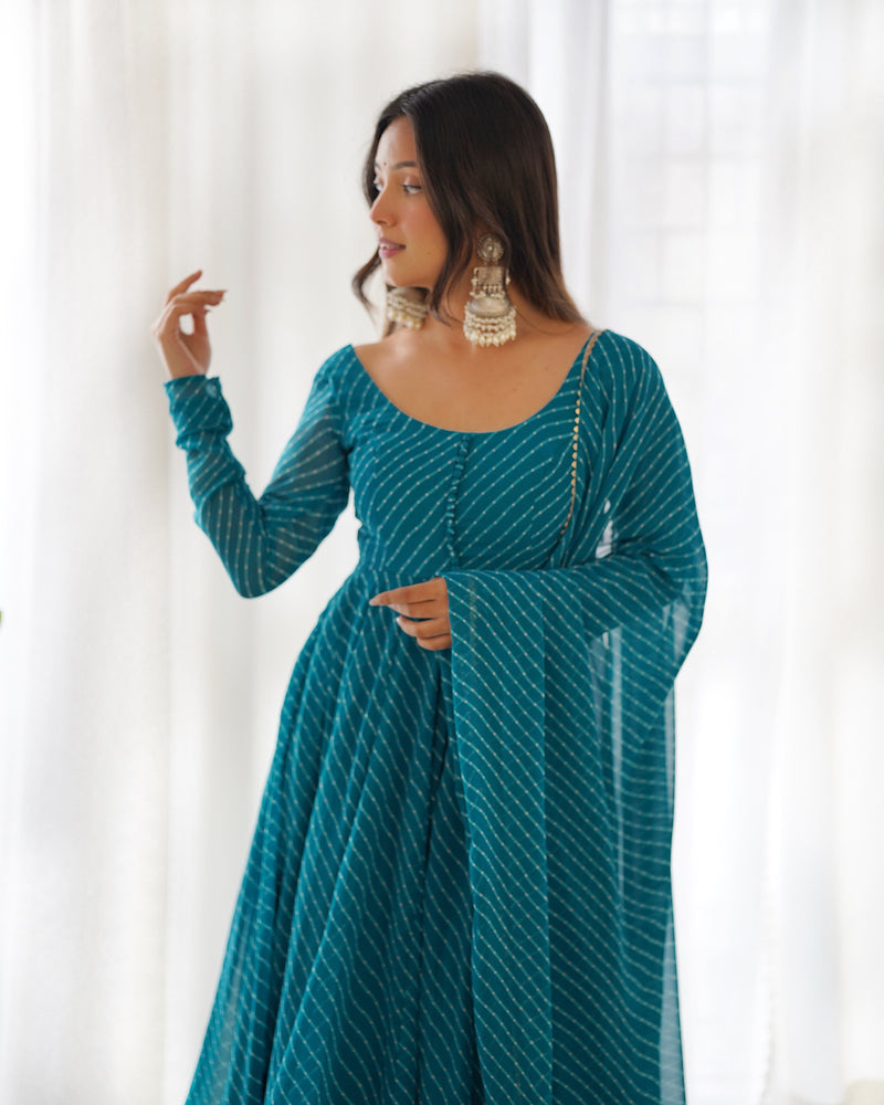 WomenLine Rama Color Pure Fox Anarkali Suit