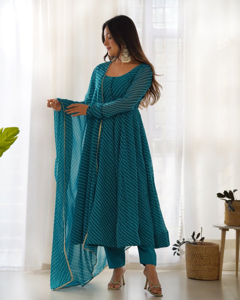 WomenLine Rama Color Pure Fox Anarkali Suit