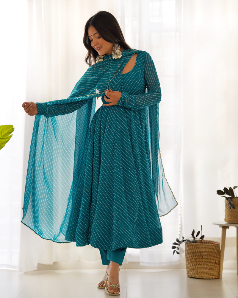 WomenLine Rama Color Pure Fox Anarkali Suit