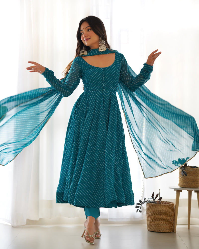 WomenLine Rama Color Pure Fox Anarkali Suit