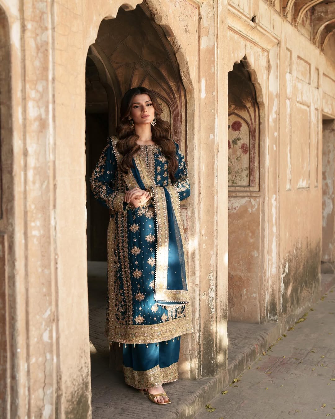 Womenline Stylish Sharara Suit
