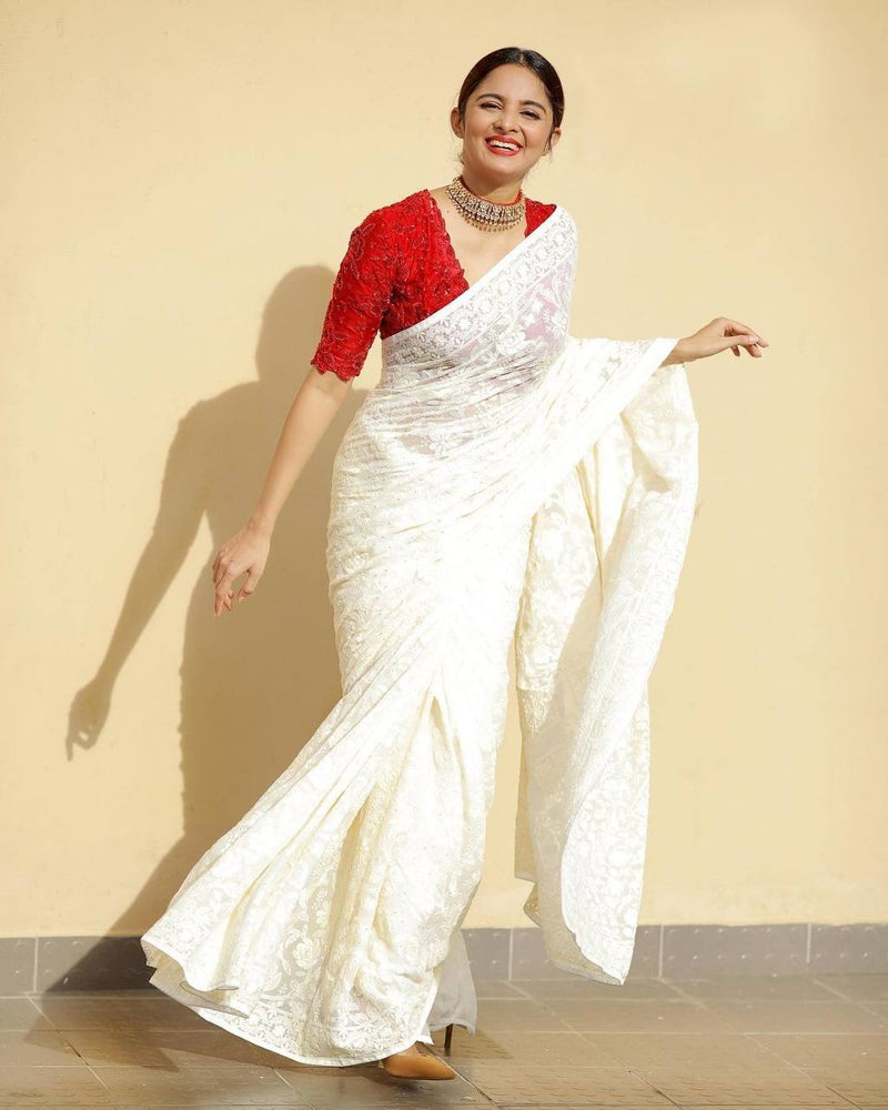 WOMENLINE SUMMER HOT FANCY SAREE