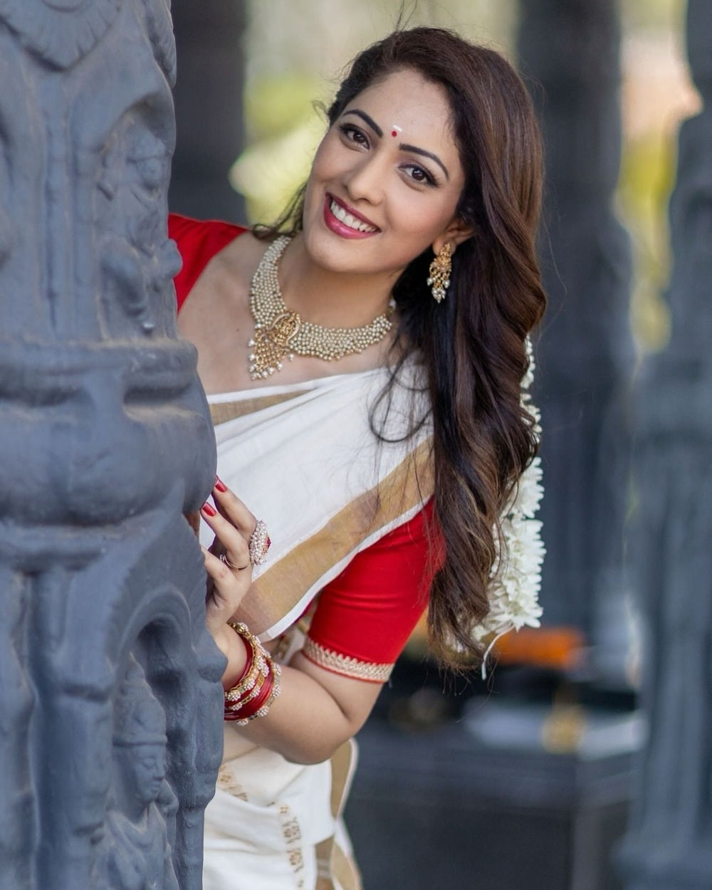 Womenline Southindian silk saree