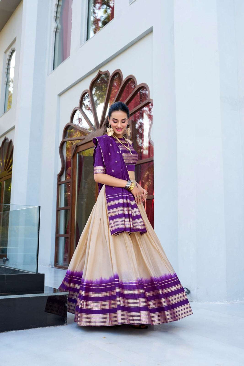 Womenline Jaccard Lehenga Choli