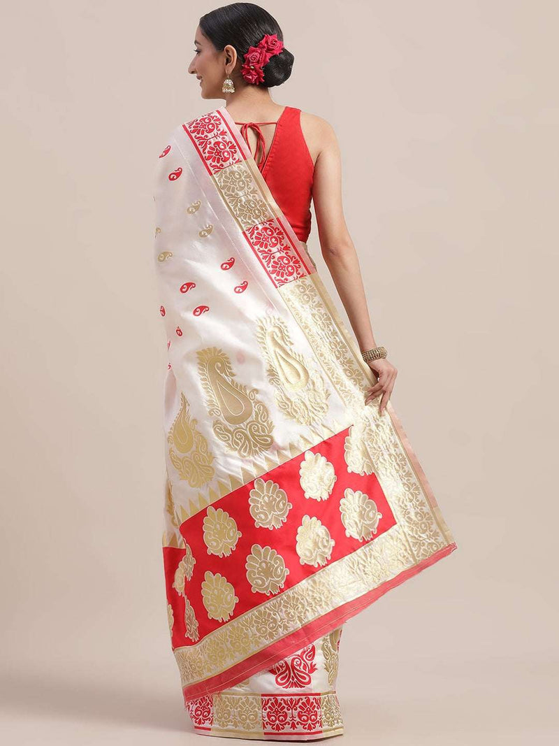 Womenline Pure Soft Silk Saree