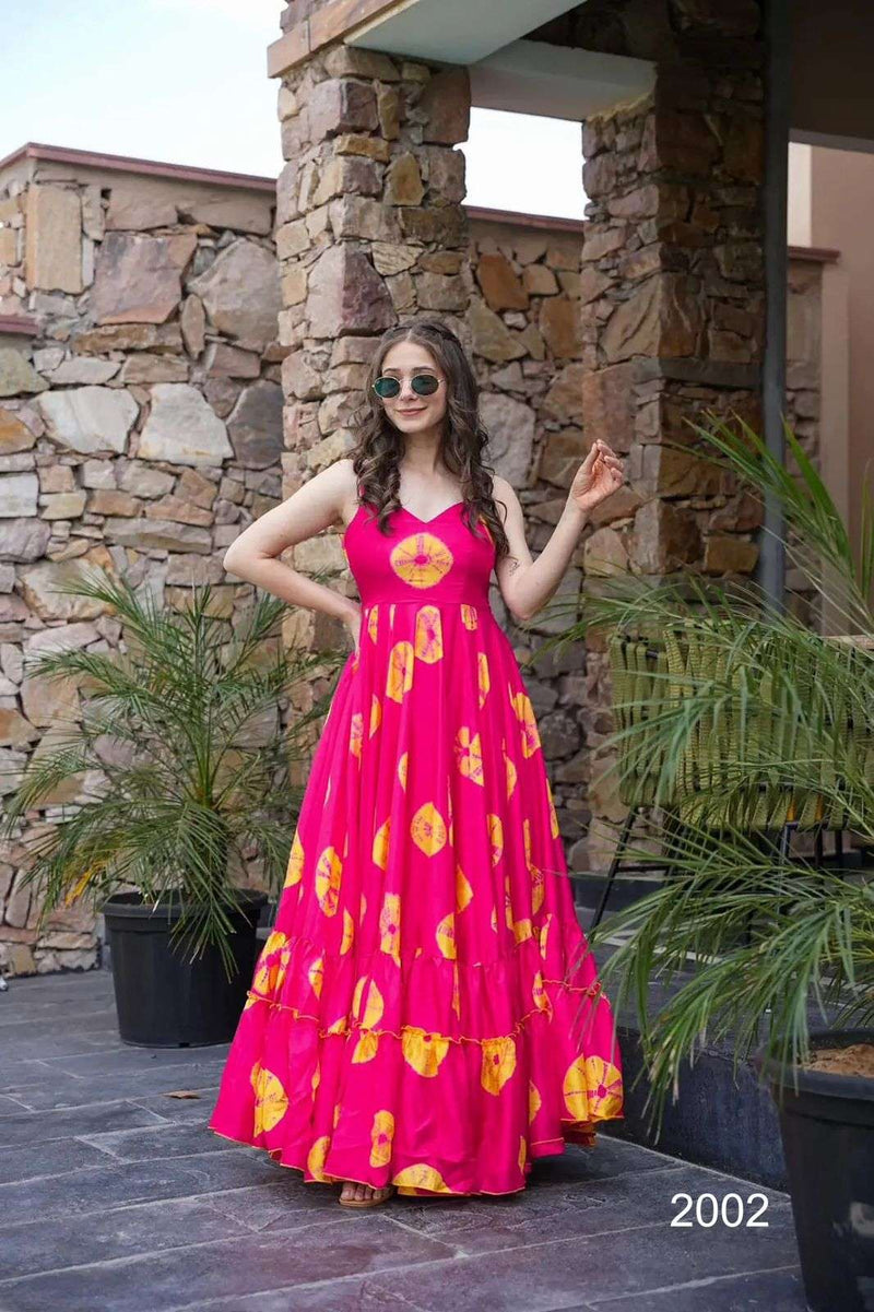 Womenline Designer Pink Color anarakli Suit
