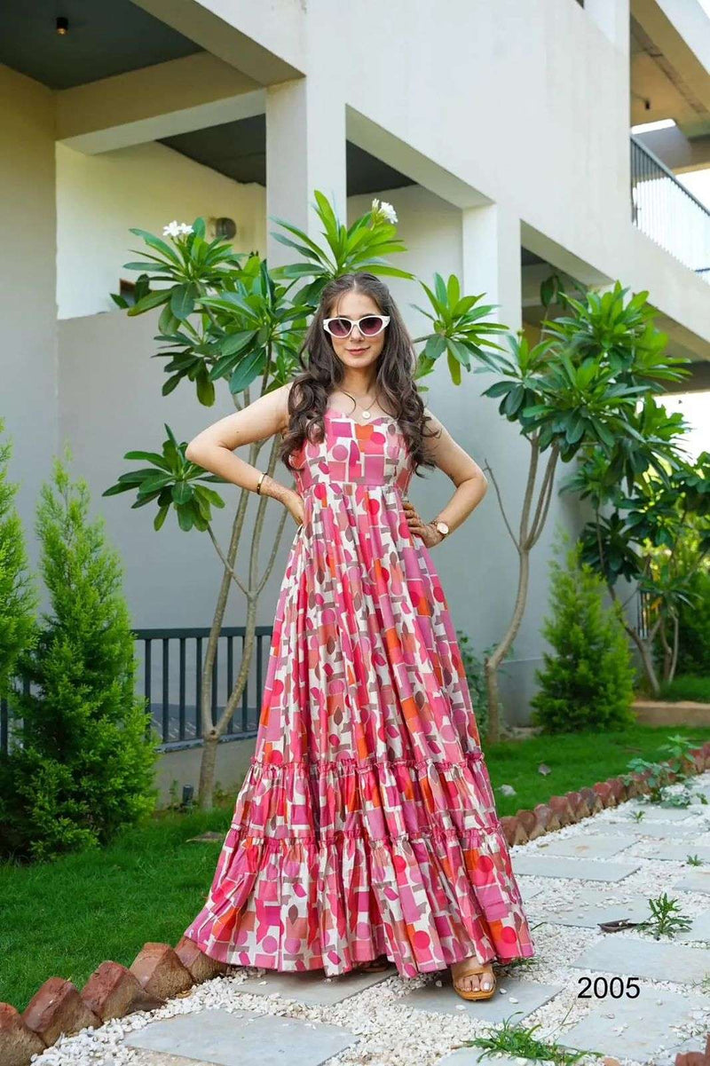 Womenline Stylish Anarkali suit