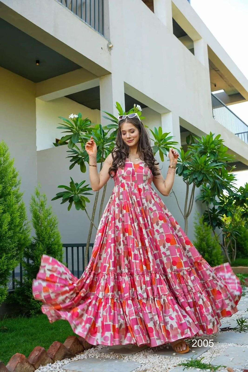Womenline Stylish Anarkali suit