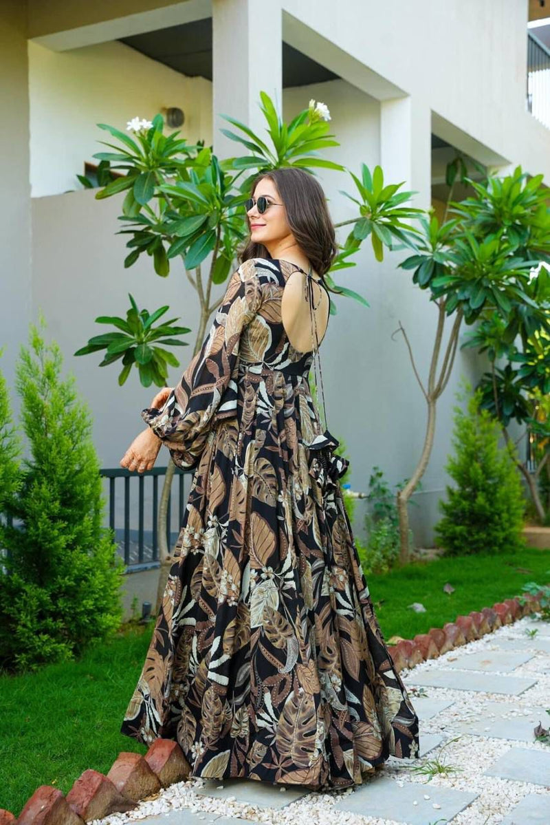 Woomenline Maxy Anarkali Gown
