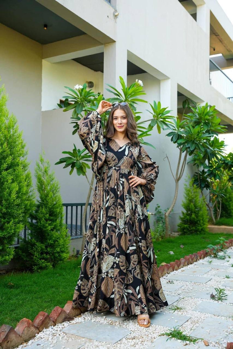 Woomenline Maxy Anarkali Gown