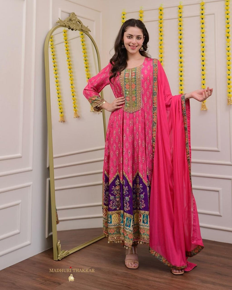 Womenline tradition to your wardrobe Anarkali Suit