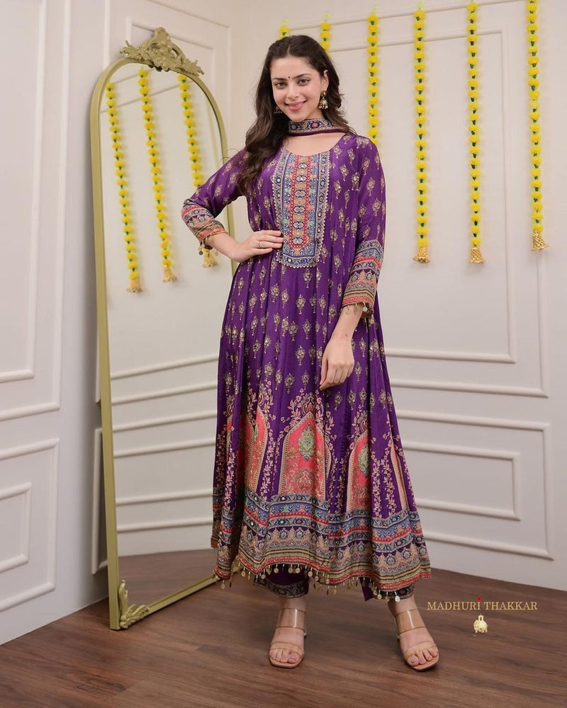 Womenline tradition to your wardrobe Anarkali Suit
