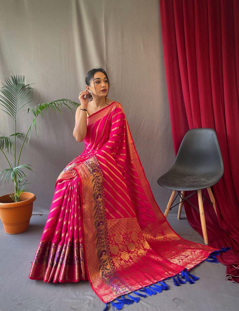Womenline Pure Silk Sarees