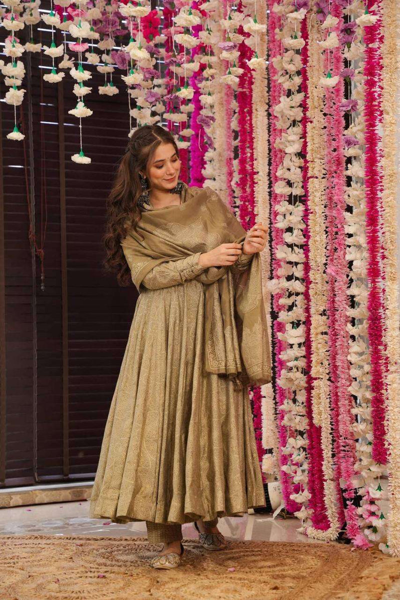 Womenline Ensemble Combines Grace And Style Anarkali suit
