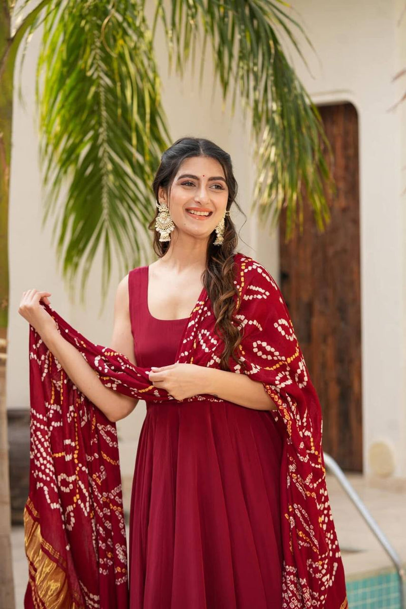 Womenline compliments it perfectly Anarkali Suit