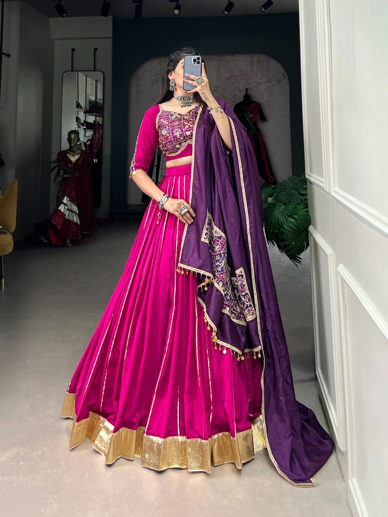 Womenline Navratri nights in Chanderi style