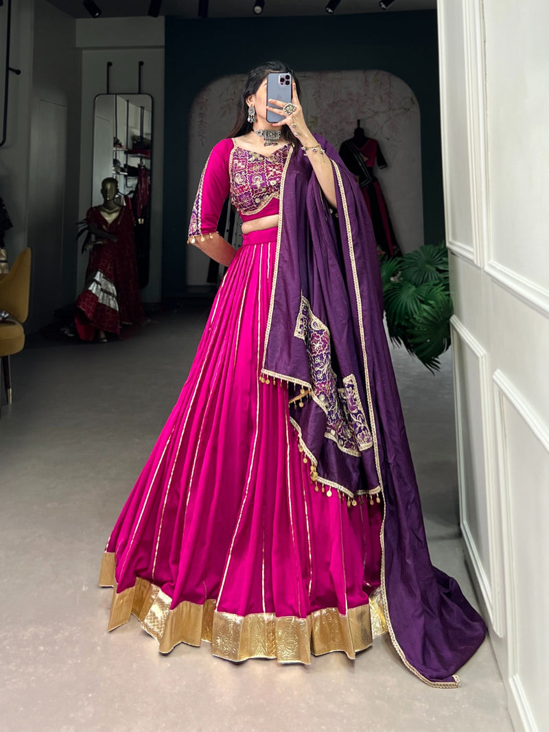 Womenline Navratri nights in Chanderi style