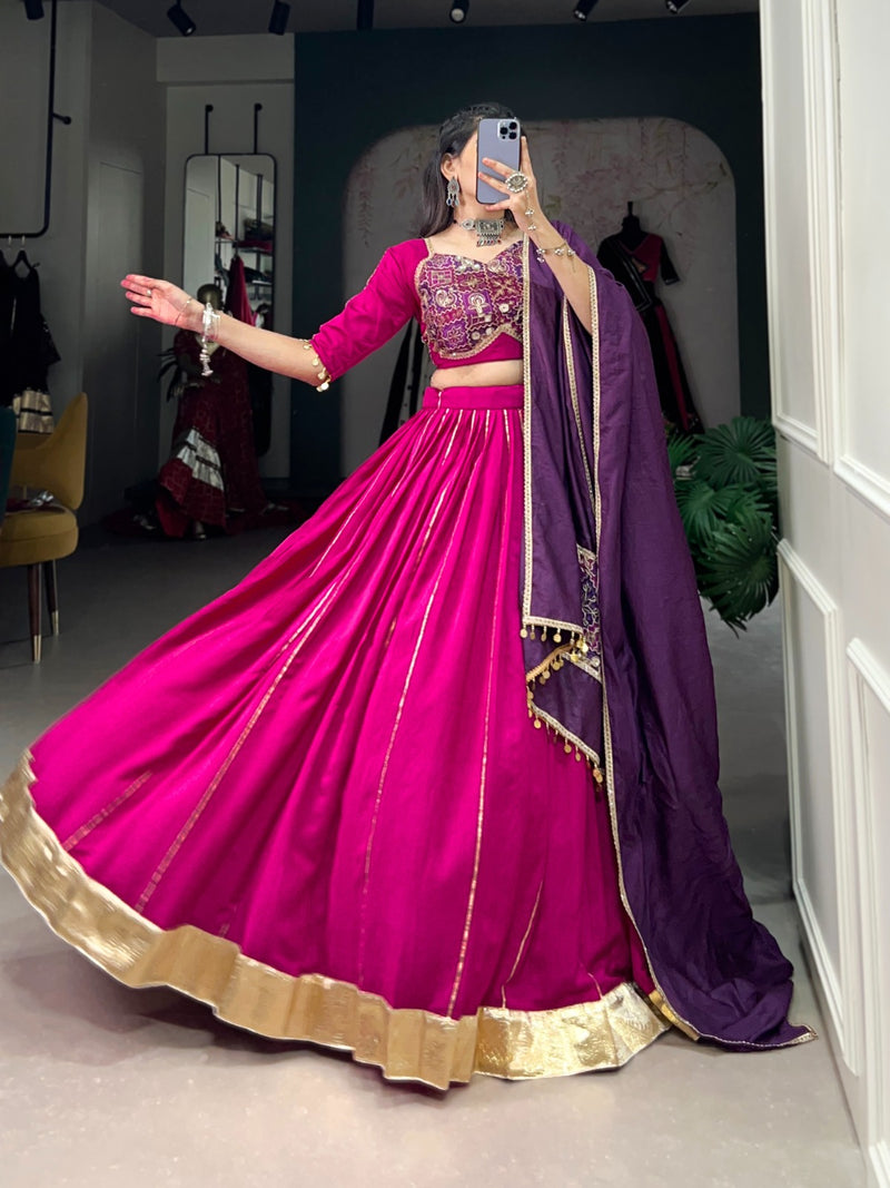 Womenline Navratri nights in Chanderi style