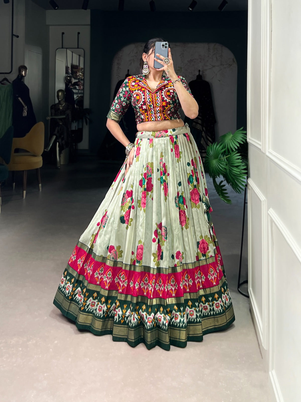 Navratri Tradition reimagined in every Lehenga Choli