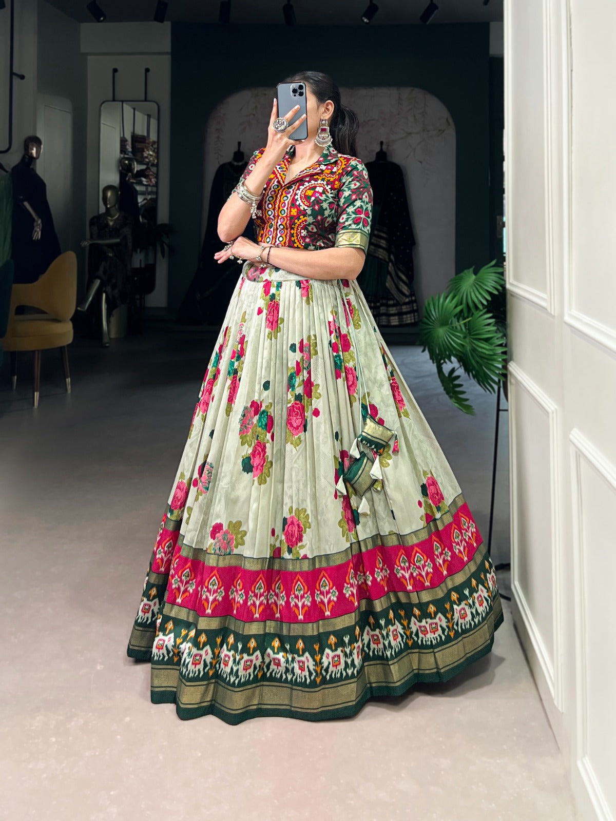 Navratri Tradition reimagined in every Lehenga Choli