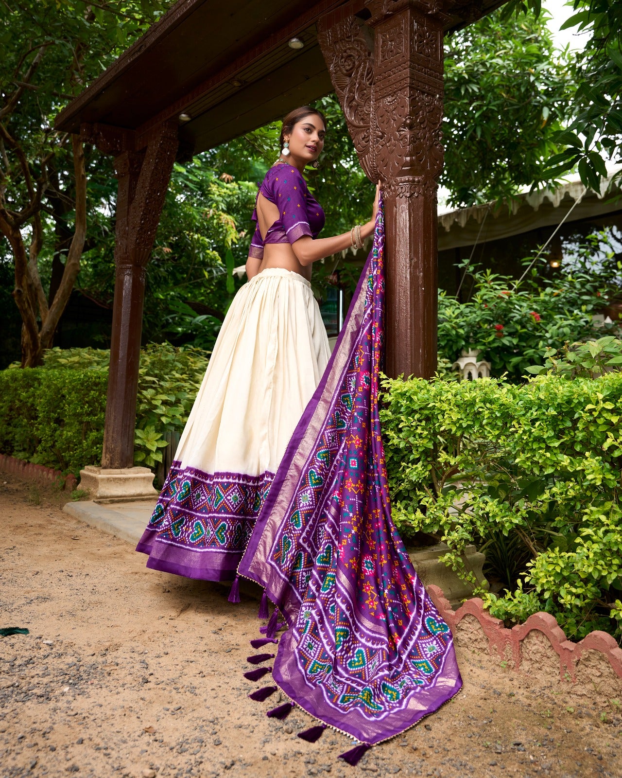 Womenline Purpal Color Lehenga Choli