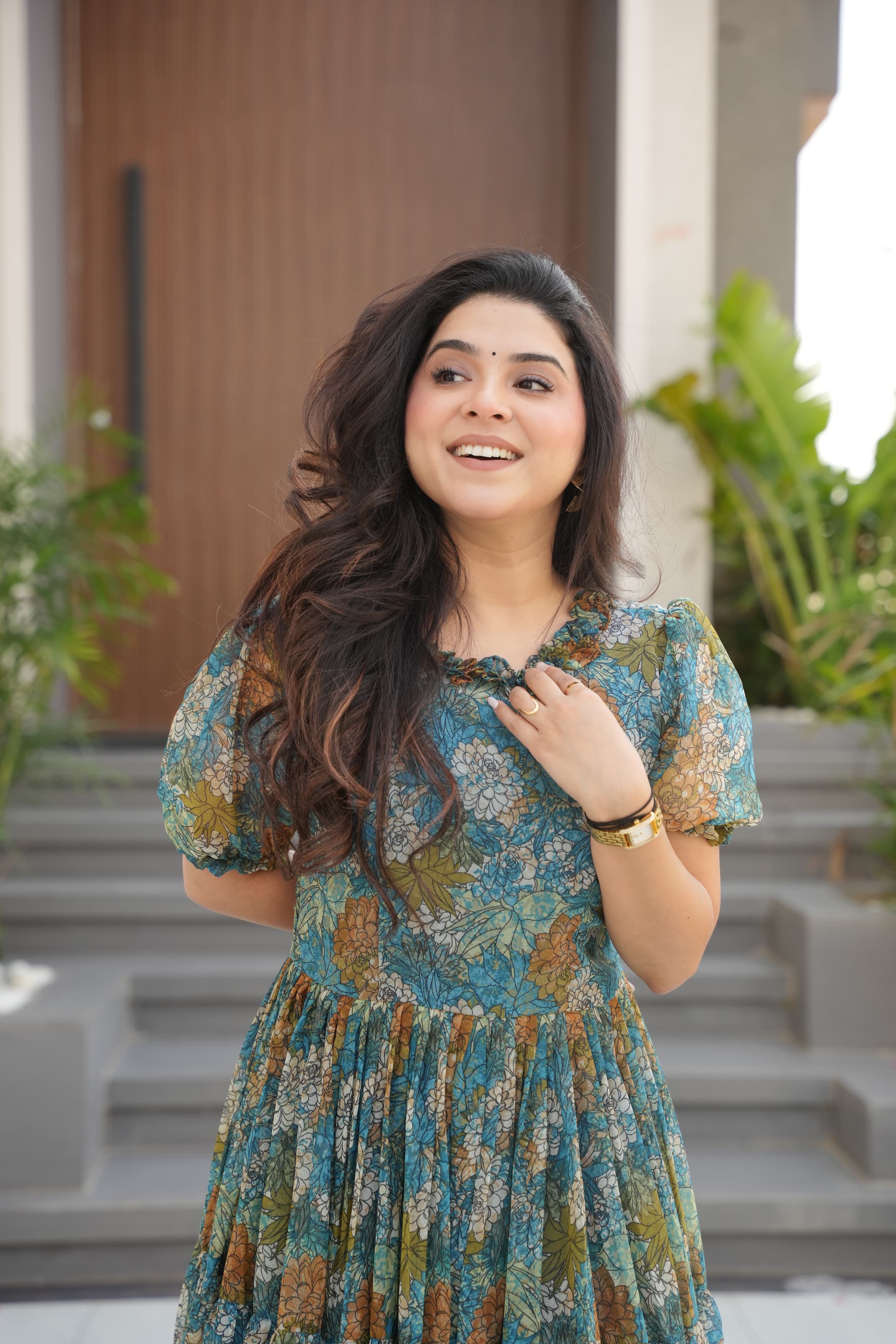 Womenline Green Color Tunic