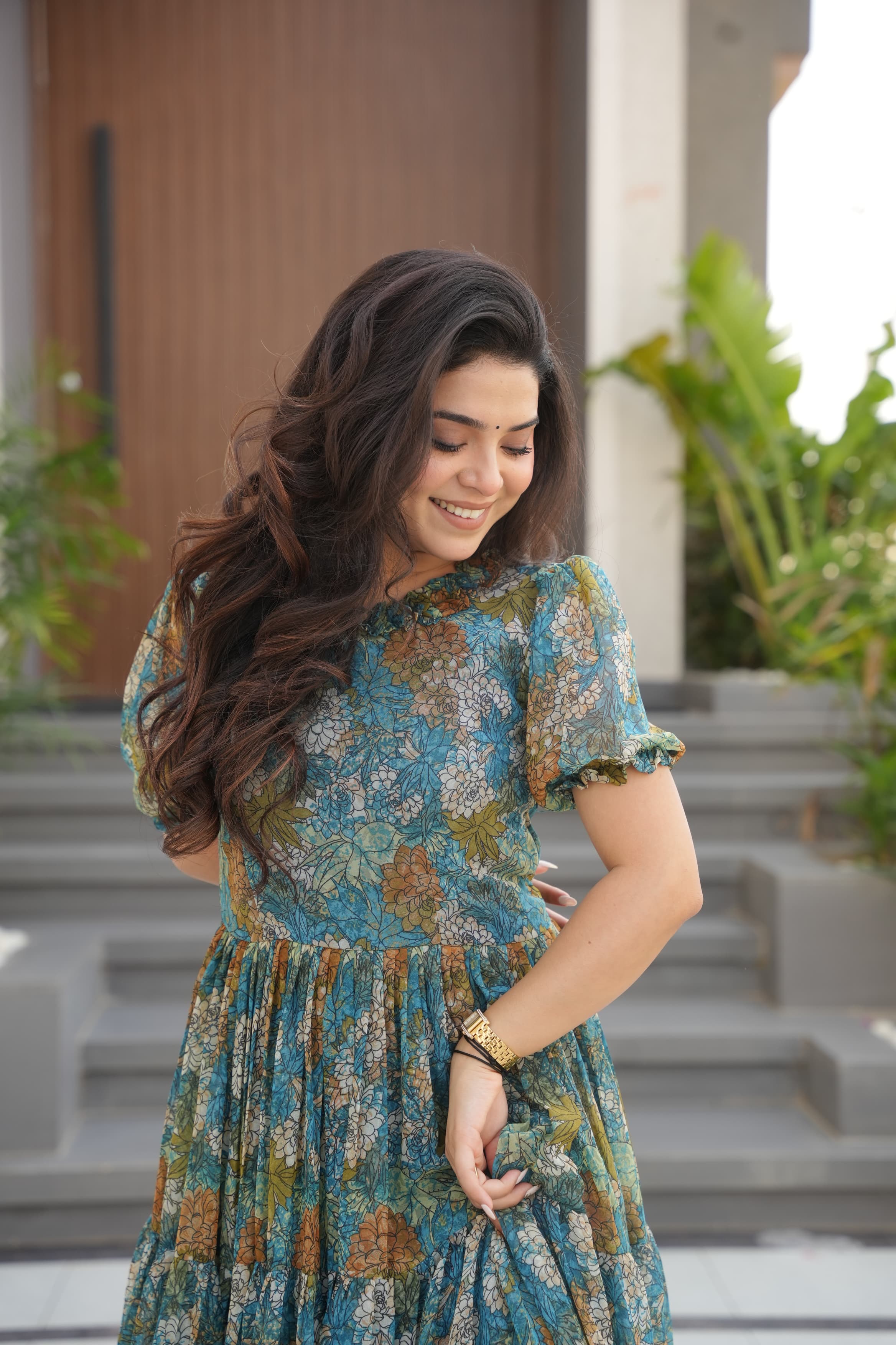 Womenline Green Color Tunic