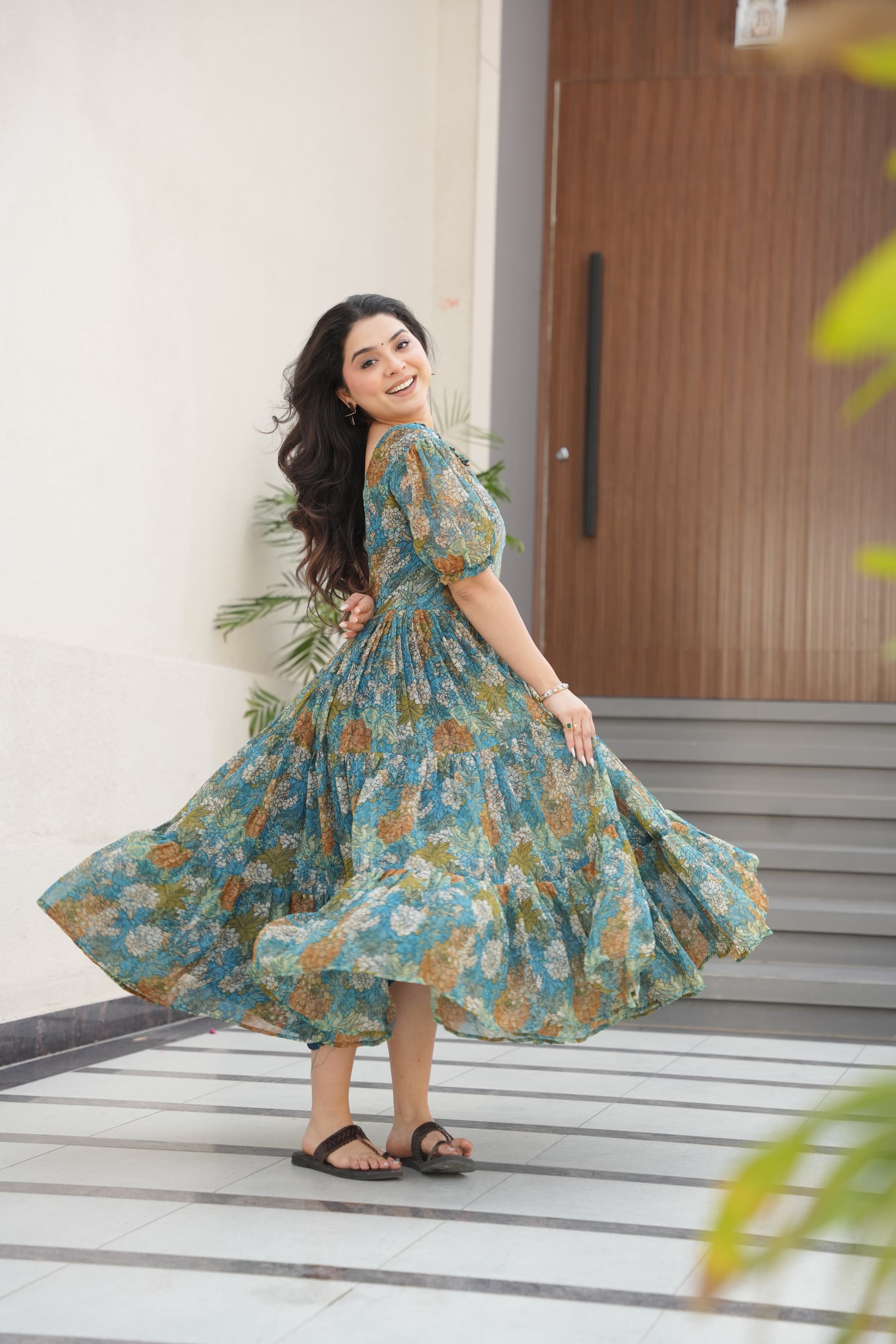 Womenline Green Color Tunic