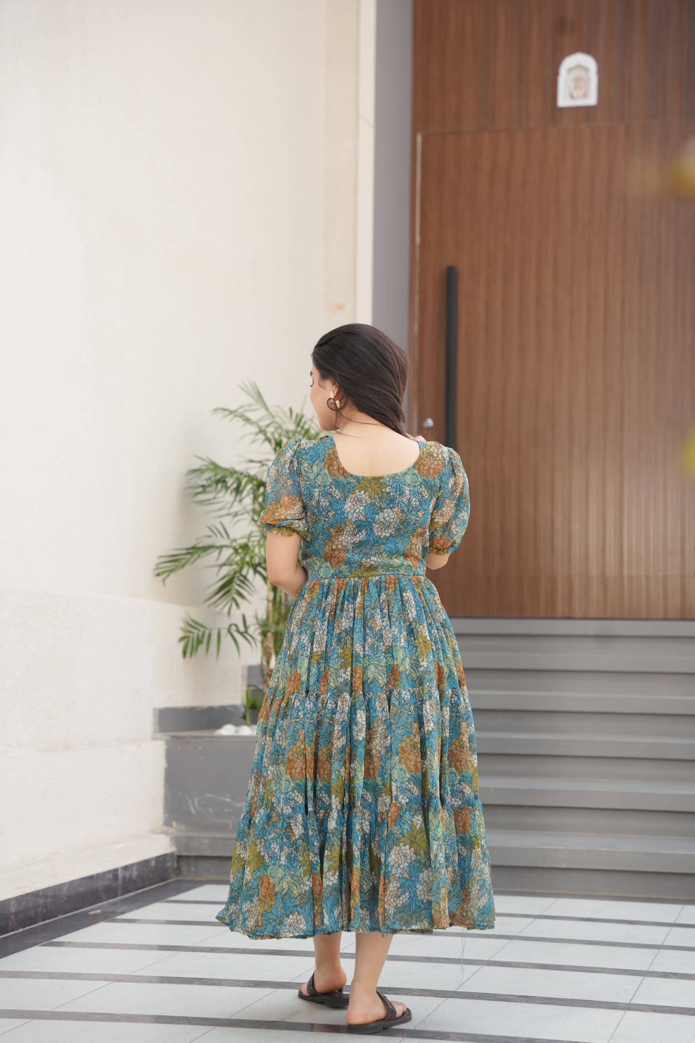 Womenline Green Color Tunic