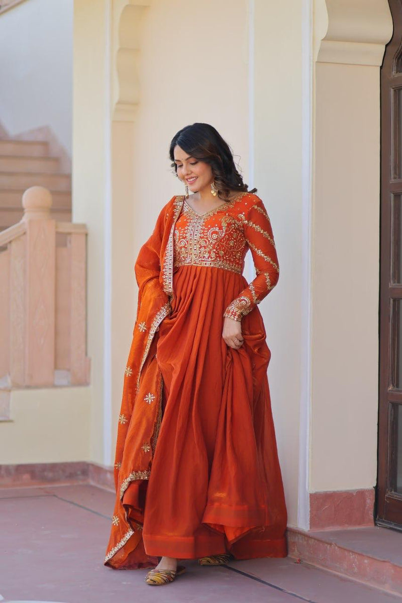 Womenline Fendy Fabric gown