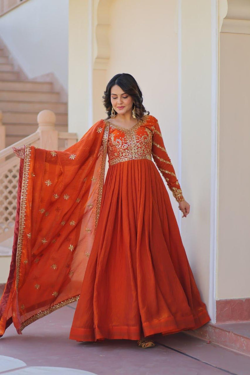Womenline Fendy Fabric gown