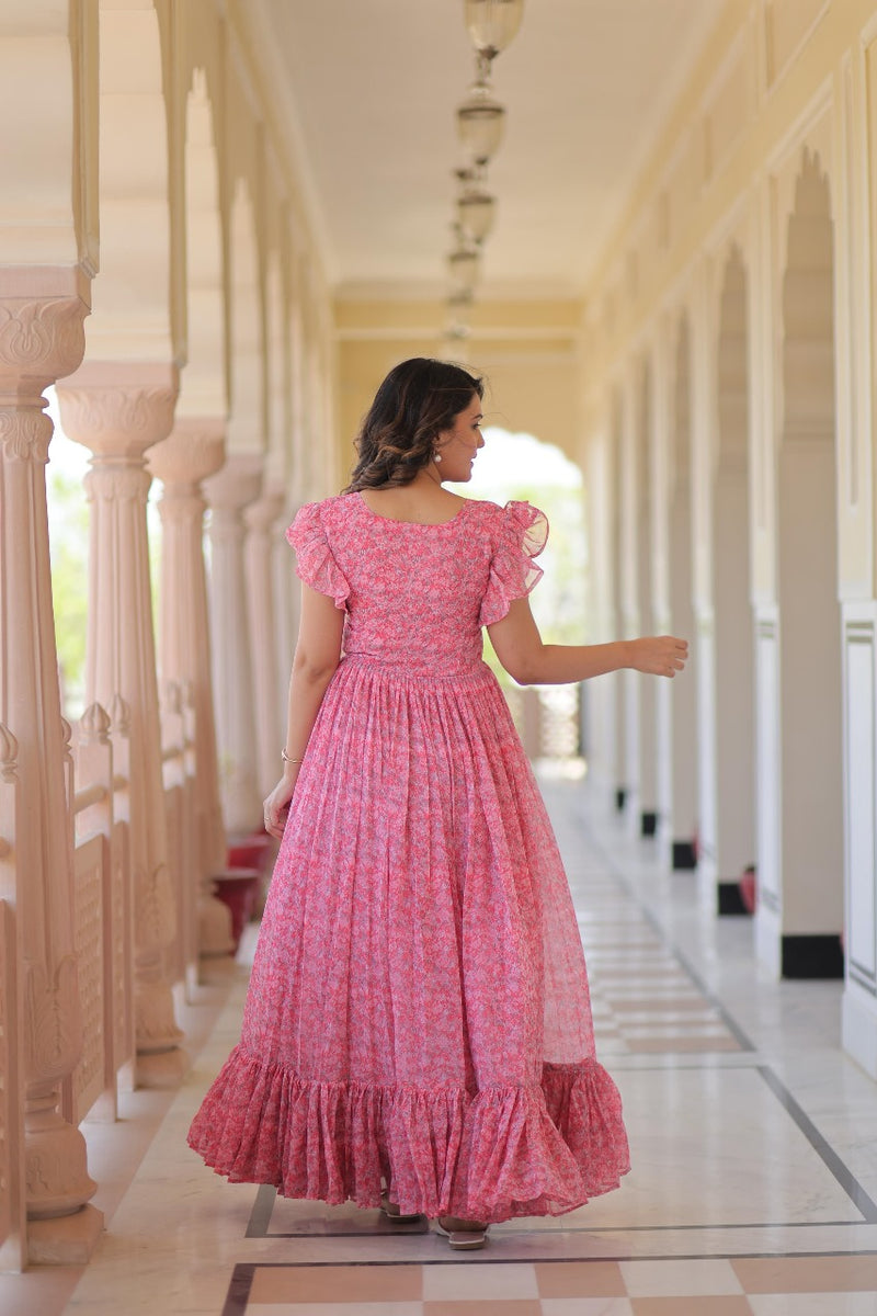 Womenline Full Flaired Gown