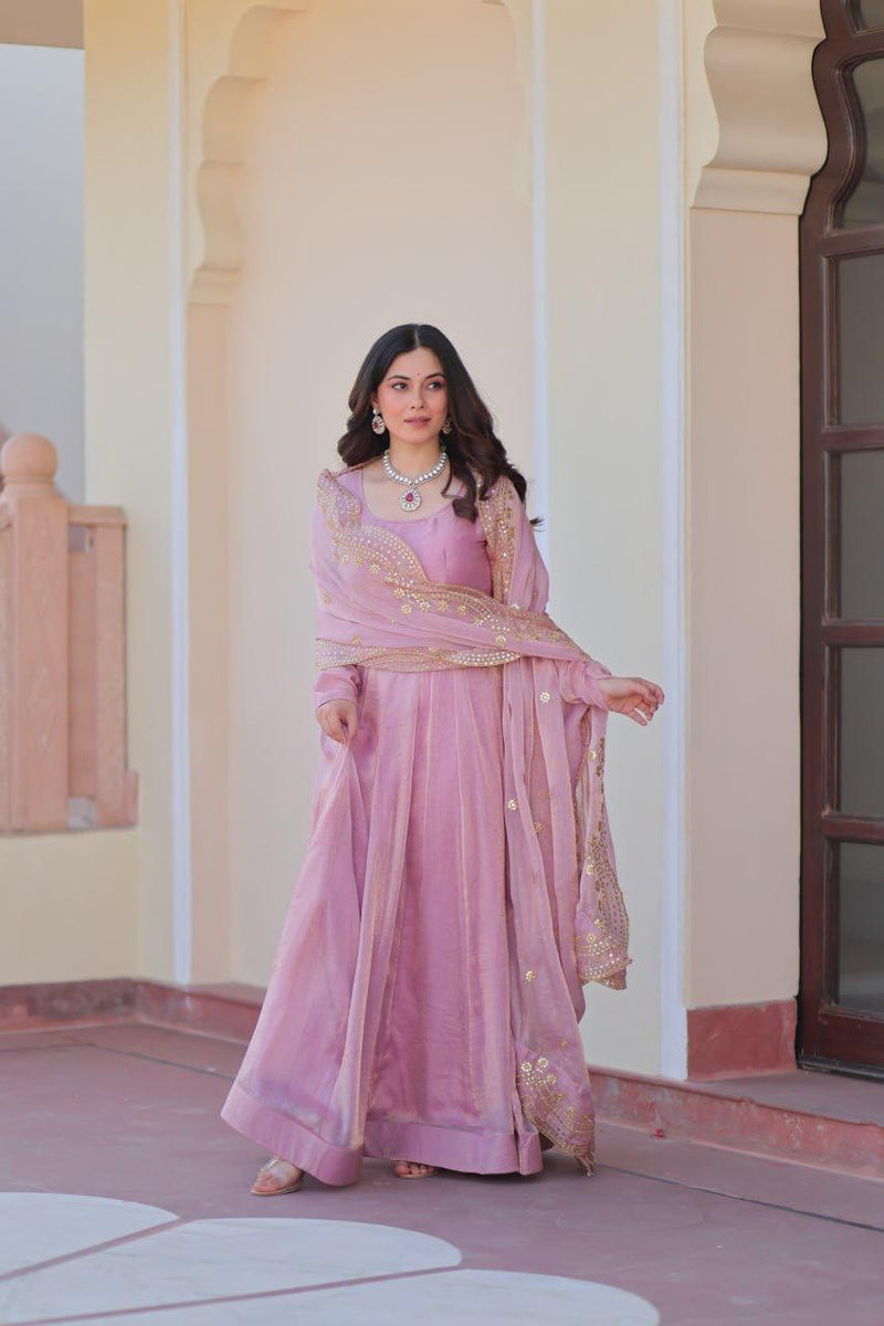 Womenline Fendy Chiffon Gown