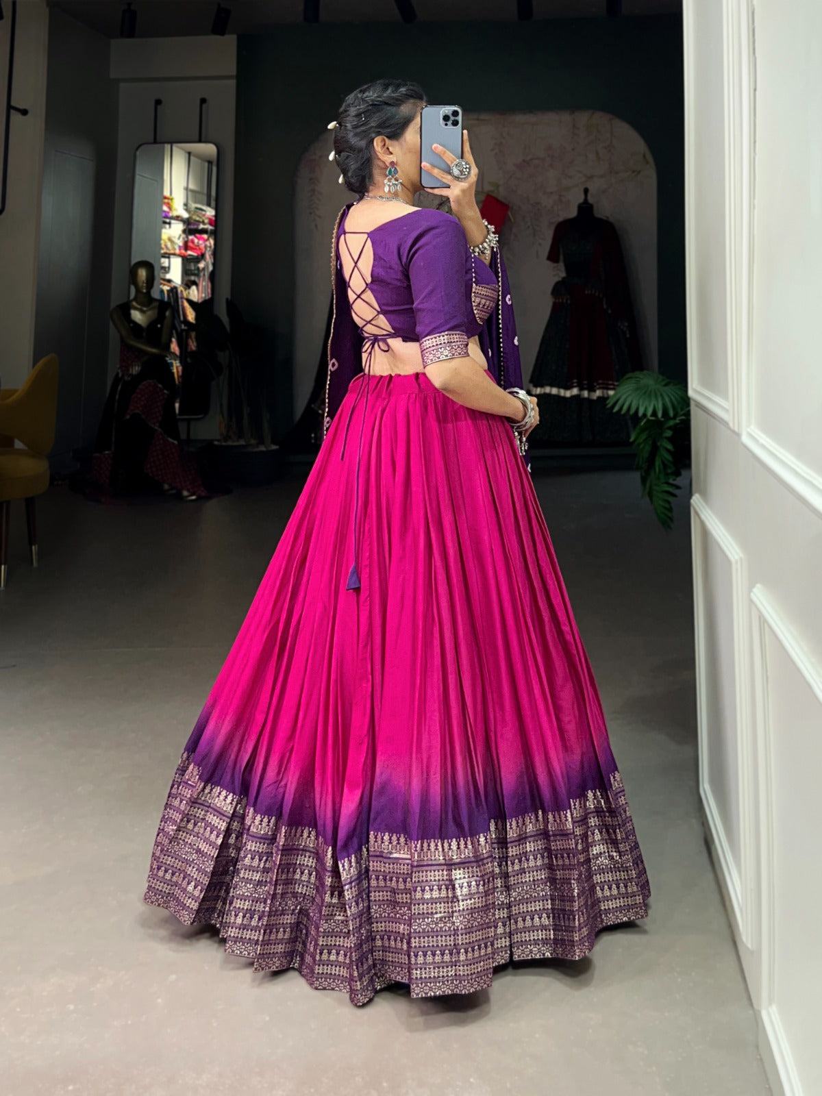 Womenline Graceful Elegance Navratri lehenga Choli