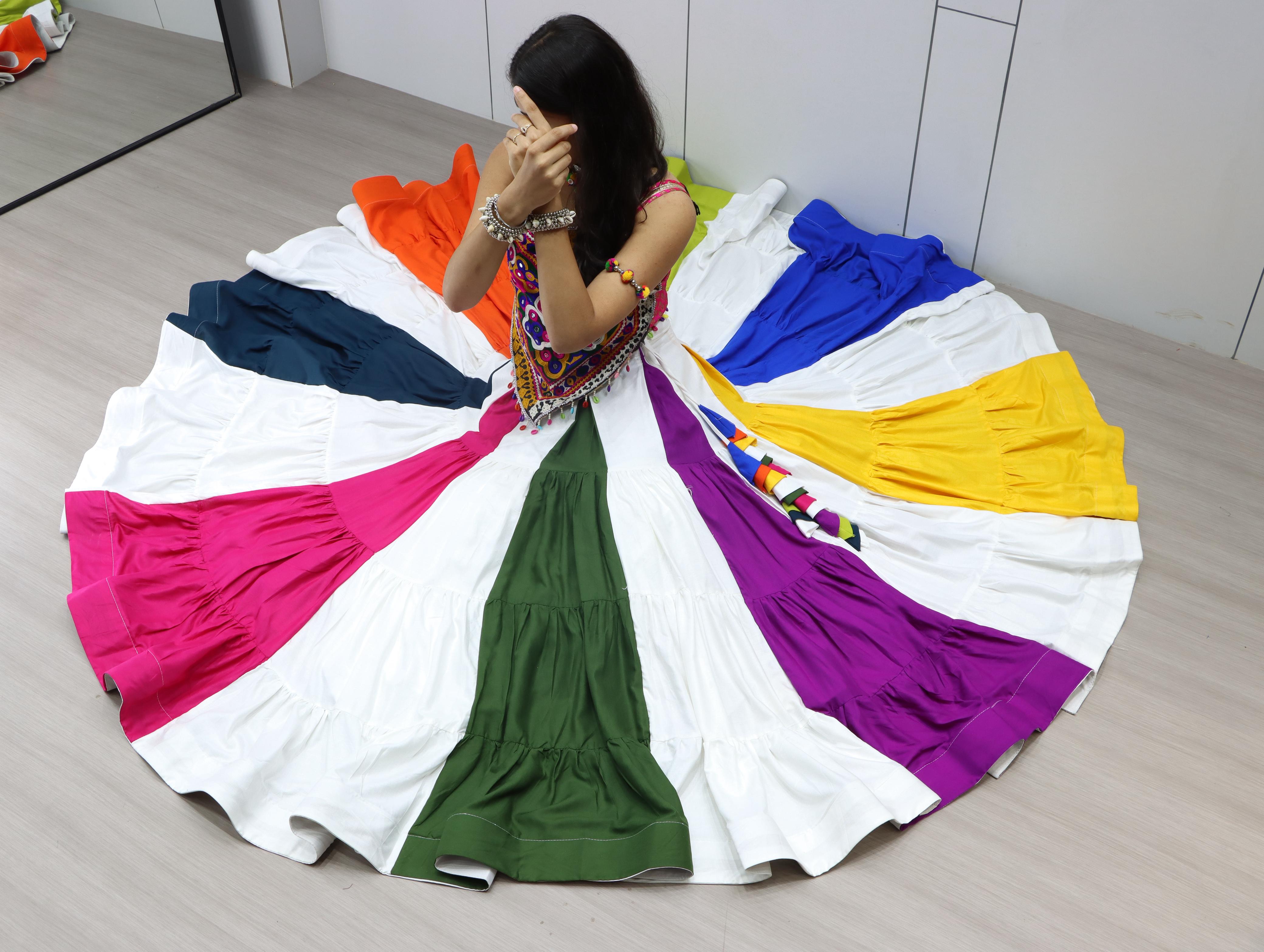 Womenline Flaunt ethnic elegance with this colorful Navratri choli