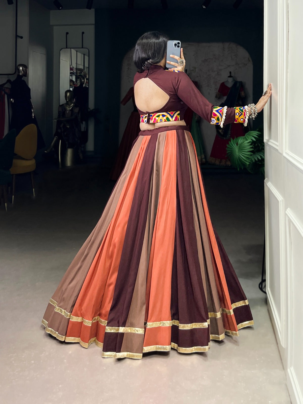 Womenline Navratri vibes Lehenga Choli