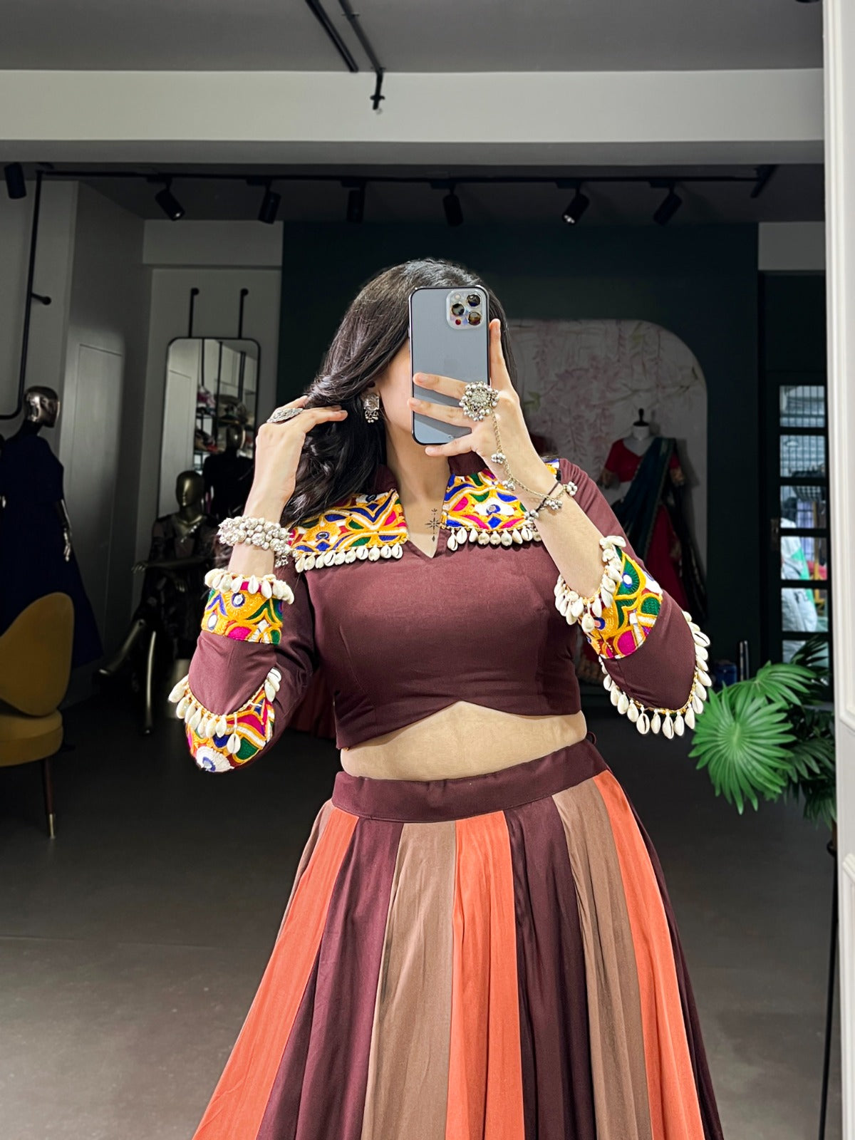 Womenline Navratri vibes Lehenga Choli