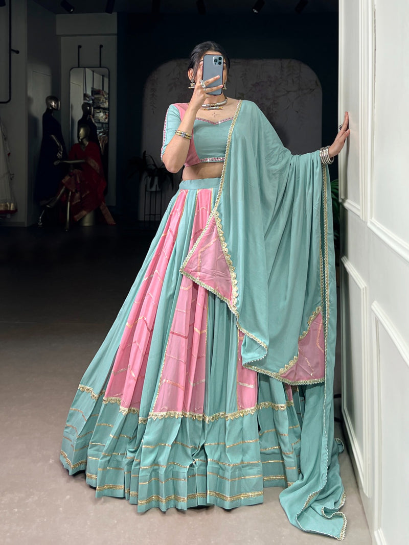 Womenline Graceful Garba Nights Navratri Lehenga Choli