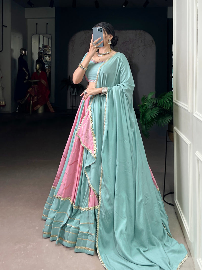Womenline Graceful Garba Nights Navratri Lehenga Choli