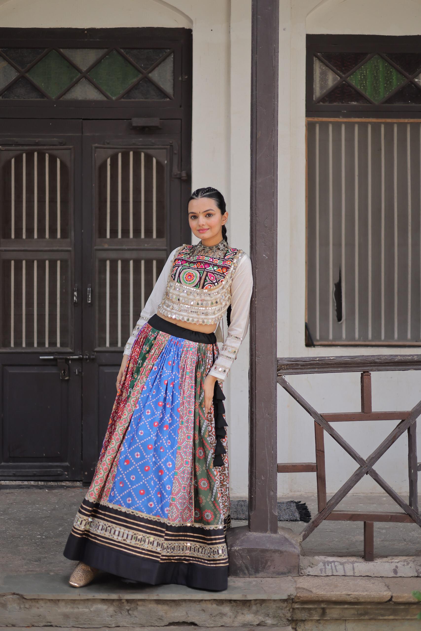 Womenline Styliesh Wear Navratri Lehenga Choli