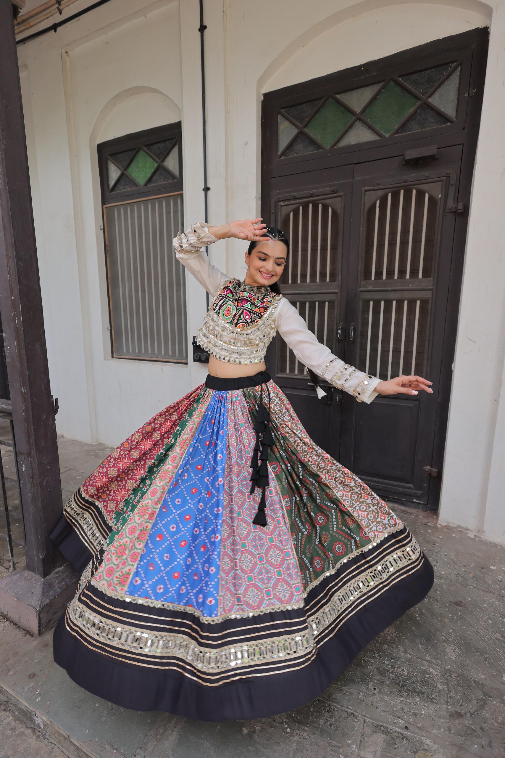 Womenline Styliesh Wear Navratri Lehenga Choli