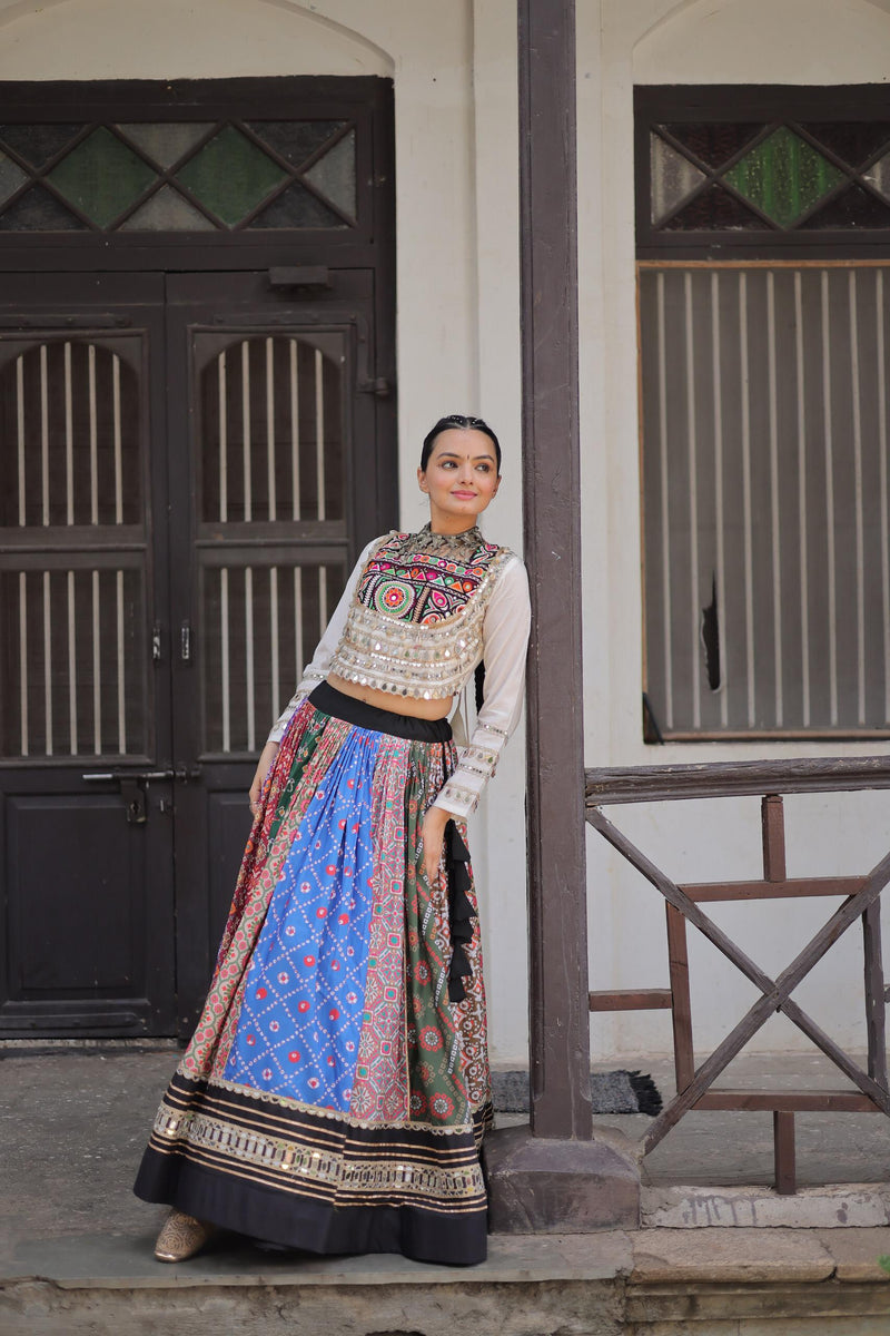 Womenline Styliesh Wear Navratri Lehenga Choli