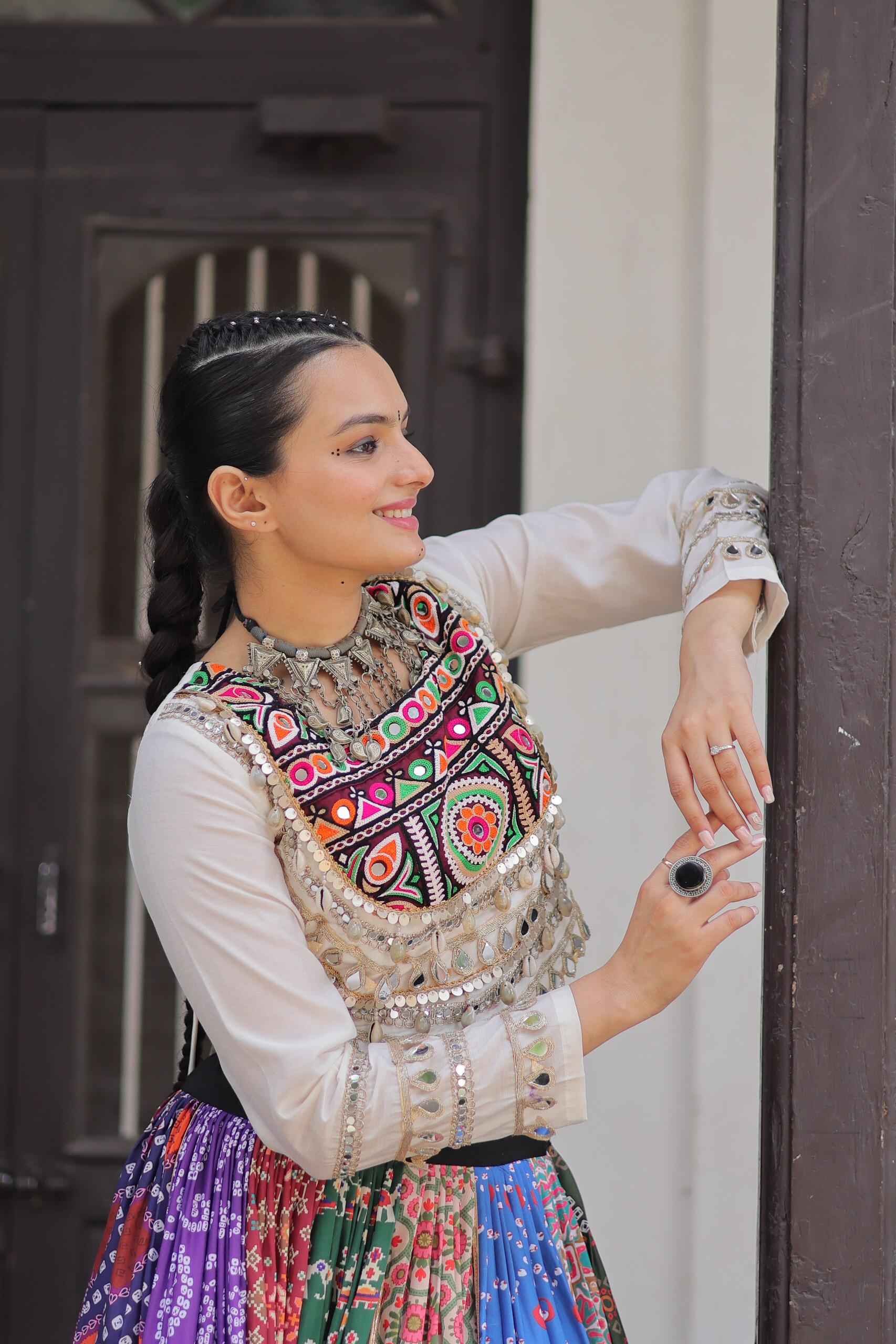 Womenline Styliesh Wear Navratri Lehenga Choli