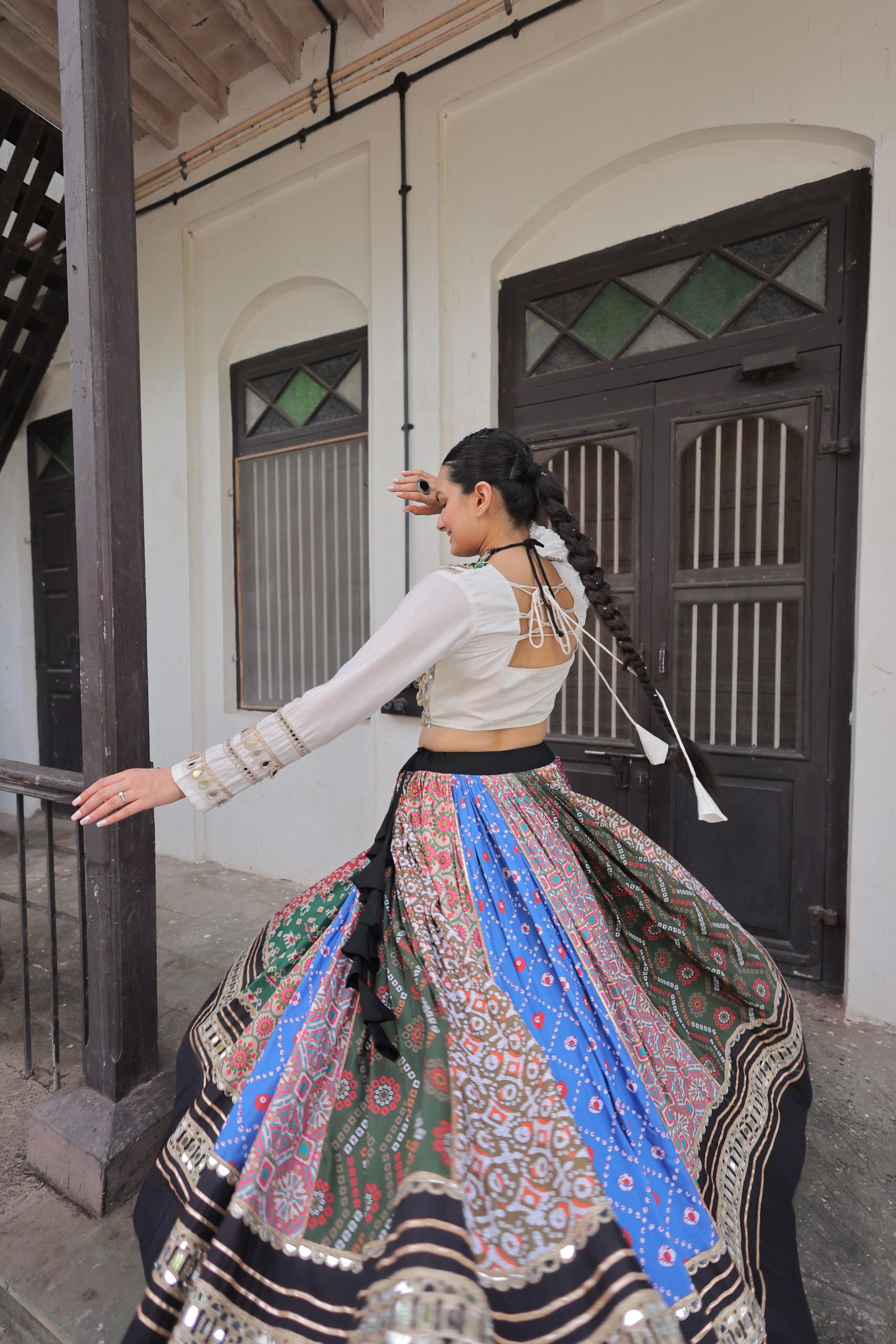 Womenline Styliesh Wear Navratri Lehenga Choli